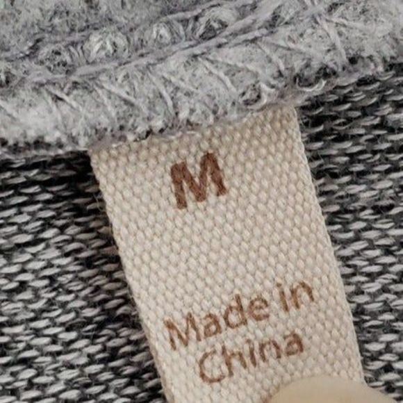 Soft Surroundings Heavyweight Long Sleeve Medium Grey Dress; Stretchy, Oversized - Picture 7 of 12